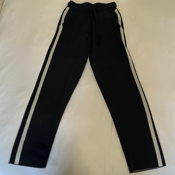 ATM Cashmere Blend Jacquard Stripe Sweater Pant - Picture 7 of 10